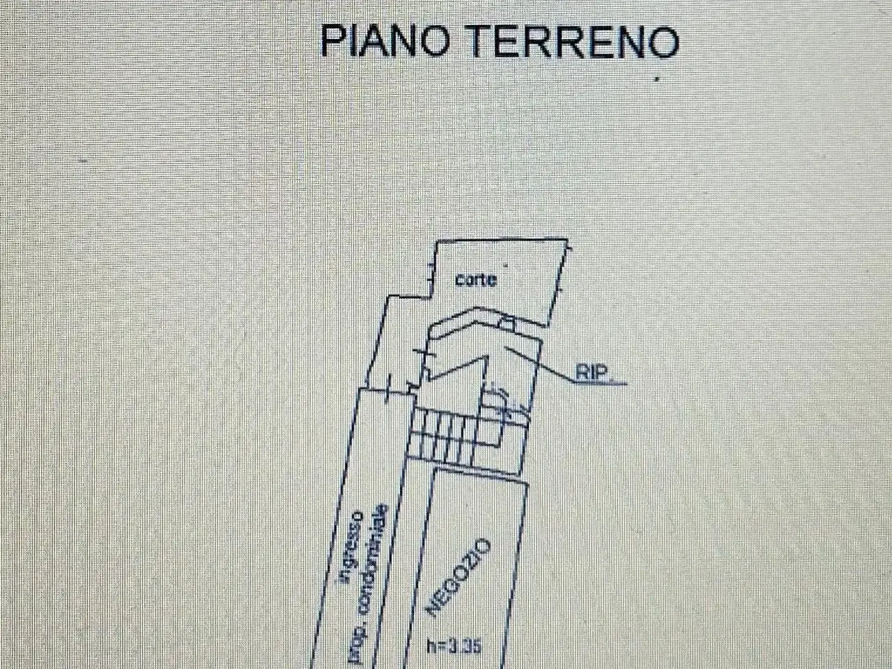 Negozio in Via Mino, Firenze, {3} - Planimetria 1