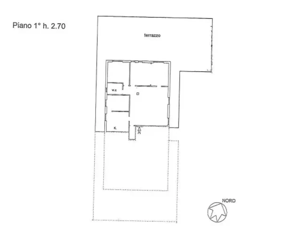 Ufficio in Viale Trento 105, Fermo, {3} - Planimetria 1