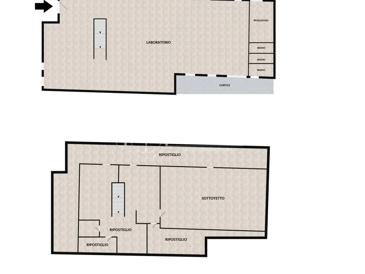 Laboratorio in Via Milano, Cantu', {3} - Planimetria 1