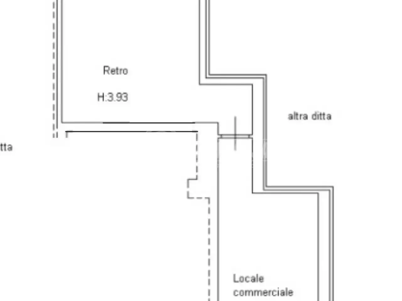 Negozio in Corso Moncalieri 205/Bis, Torino, {3} - Planimetria 1