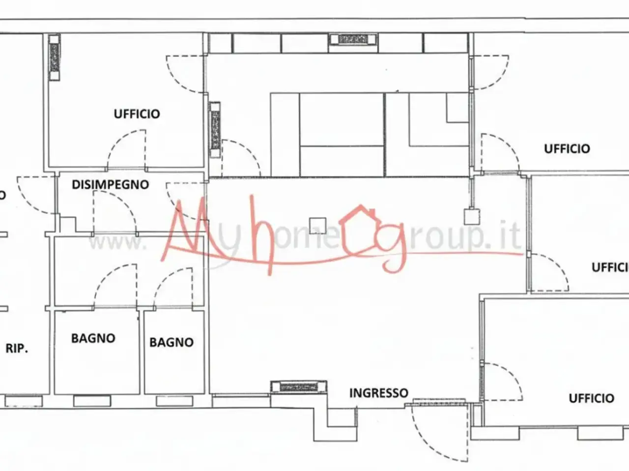 Ufficio in , Selvazzano Dentro, {3} - Planimetria 1
