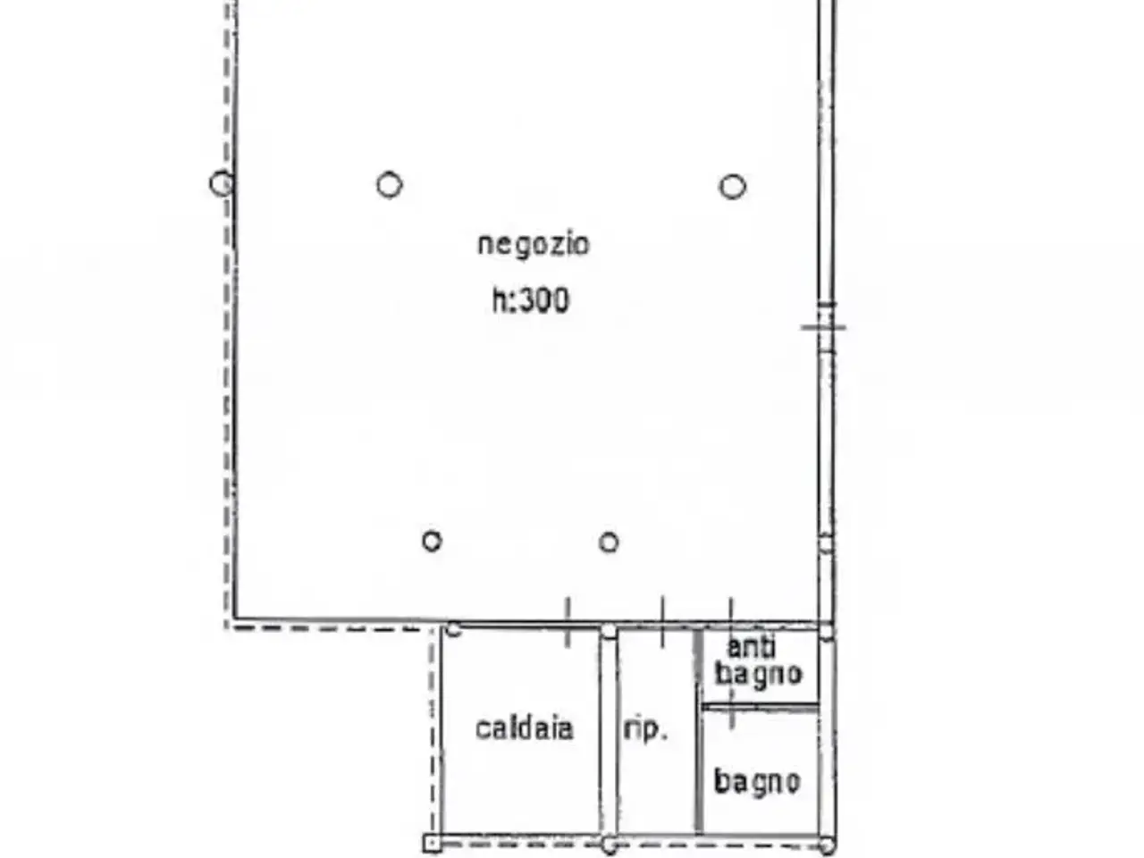 Negozio in Via Marconi 1, Padenghe Sul Garda, {3} - Planimetria 1