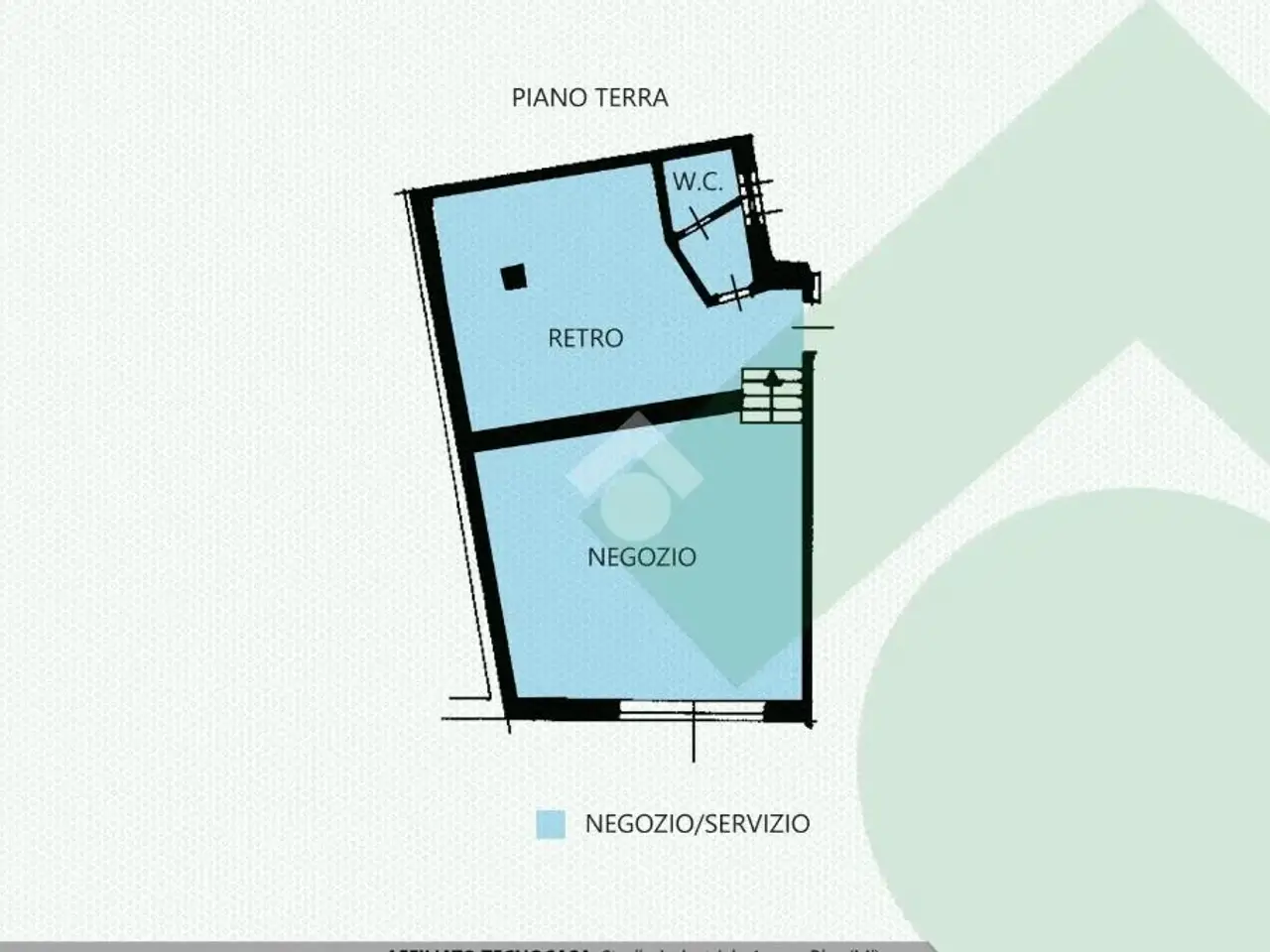 Negozio in Via Matteotti 87, Rho, {3} - Planimetria 1