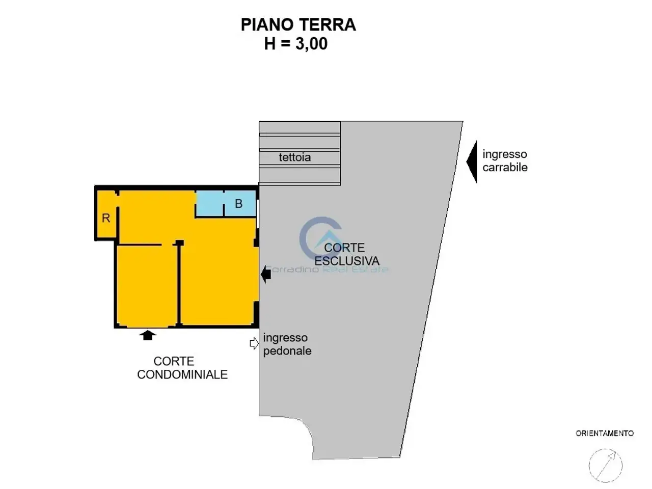 Magazzino in Via Milazzo 32, Catanzaro, {3} - Planimetria 1