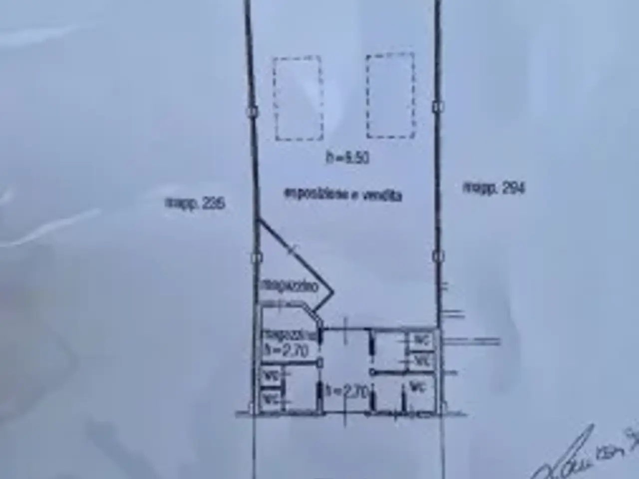 Magazzino in Via del Commercio, San Martino In Strada, {3} - Planimetria 1
