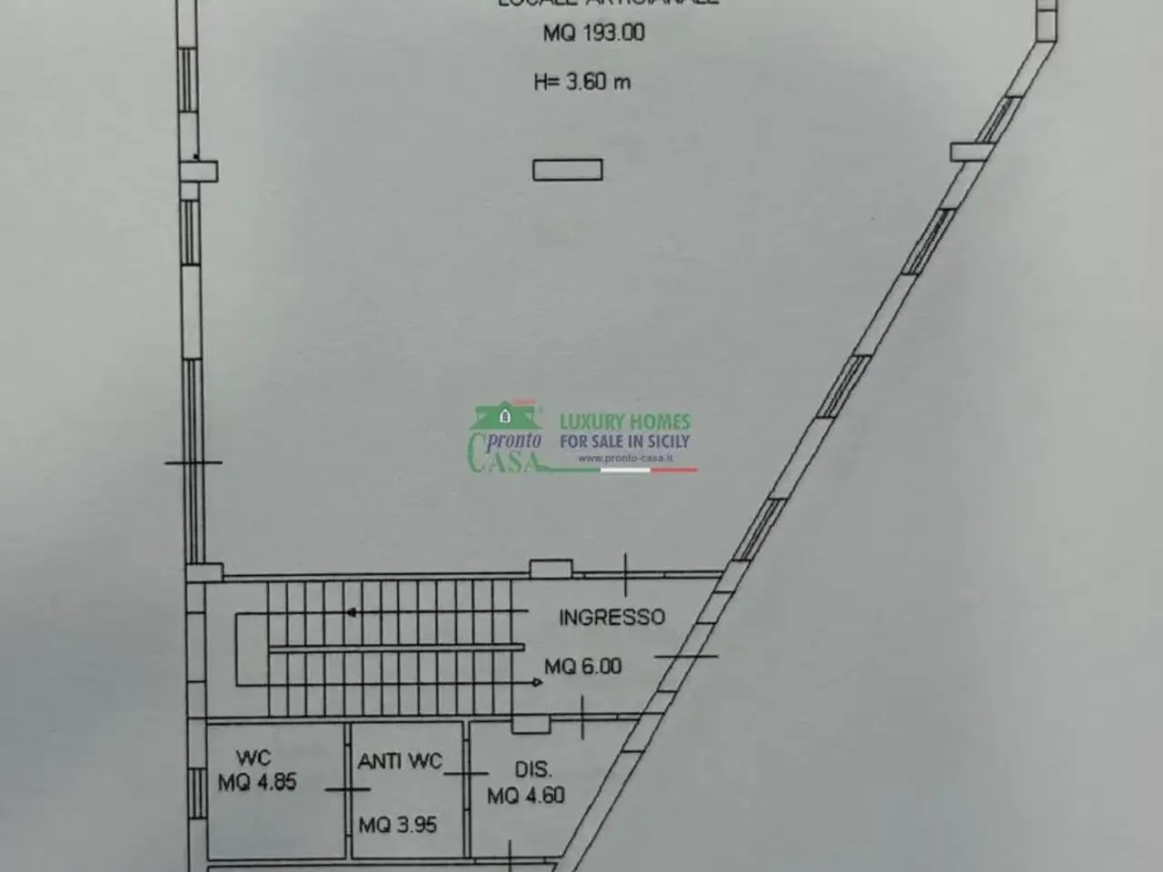 Capannone in Contrada Michelica, Modica, {3} - Planimetria 1