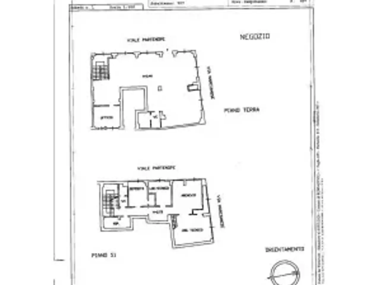 Negozio in Viale Partenope, Roma, {3} - Planimetria 1