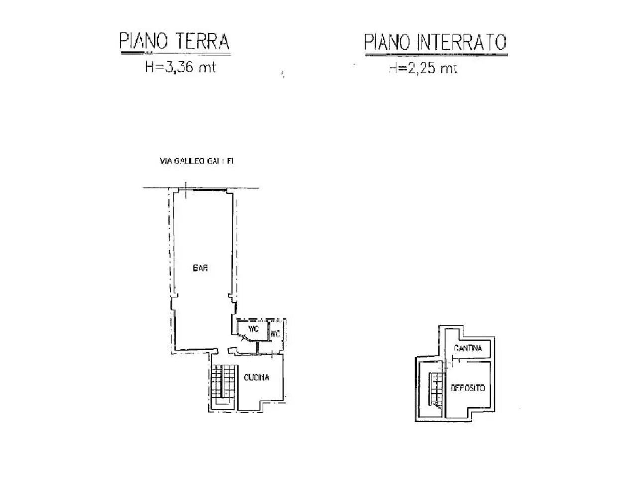 Negozio in Via G. Galilei, Orzinuovi, {3} - Planimetria 1