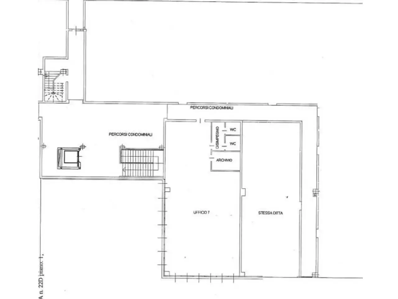 Ufficio in Via Strusiglia 22, Ivrea, {3} - Planimetria 1
