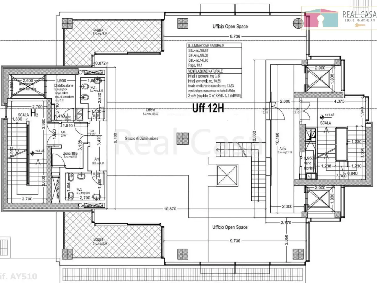 Ufficio in , Modena, {3} - Planimetria 1