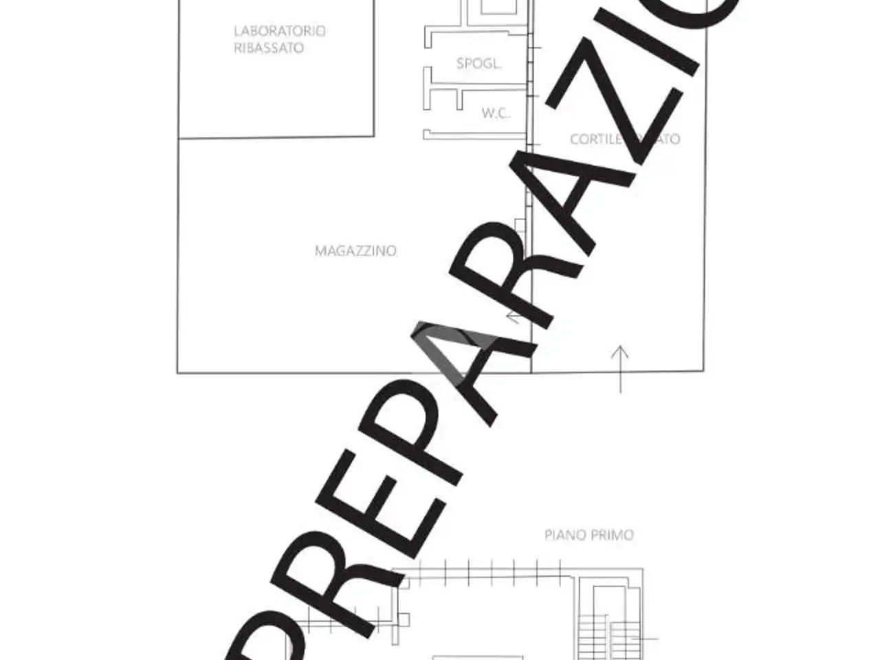 Ufficio in Via Giovanni Verga 30, Settimo Milanese, {3} - Planimetria 1