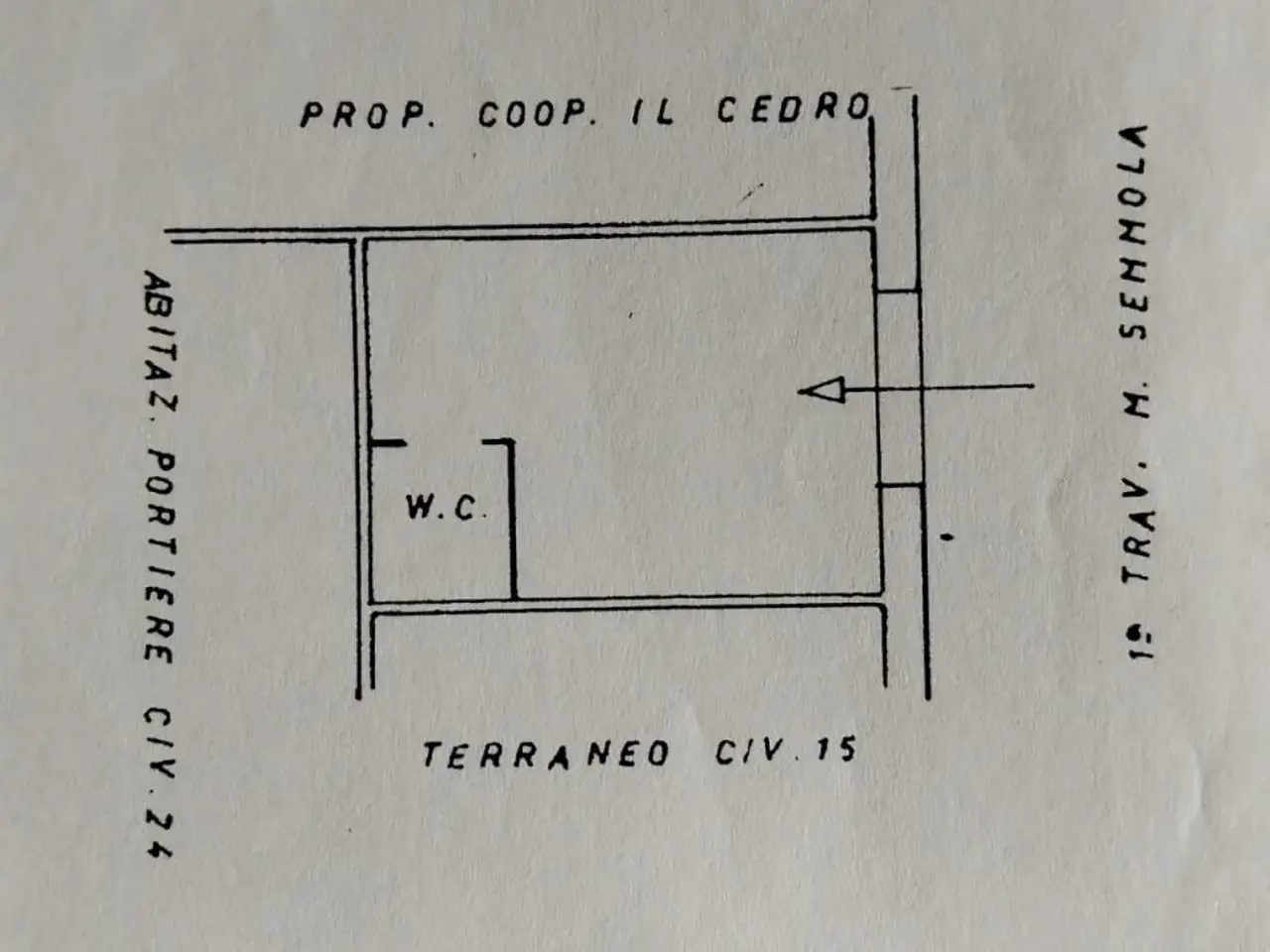 Negozio in Via Giuseppe Tropeano 17, Napoli, {3} - Planimetria 1