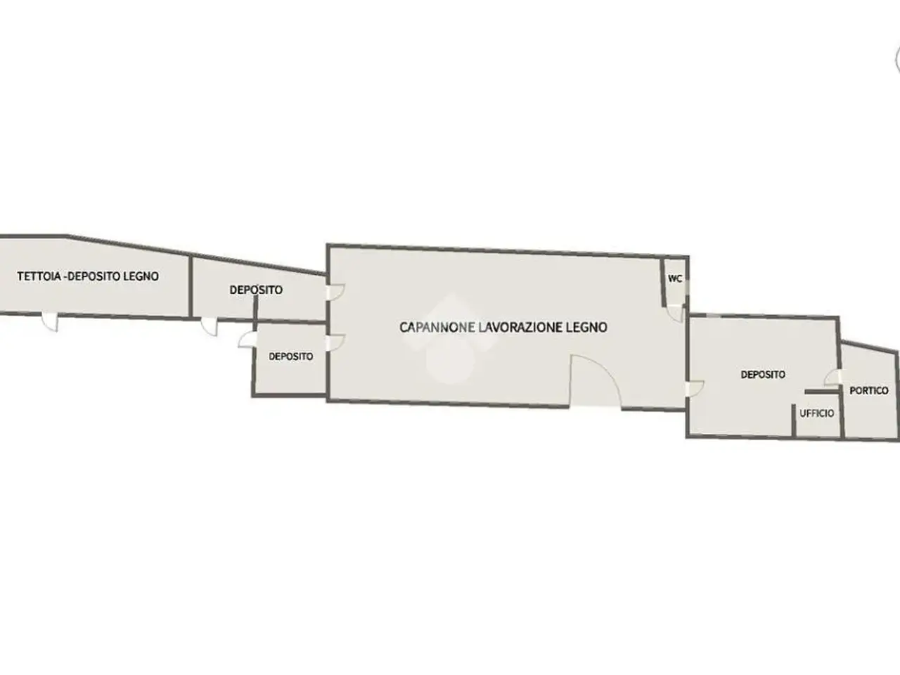 Capannone in Strada Statale 89, Apricena, {3} - Planimetria 1
