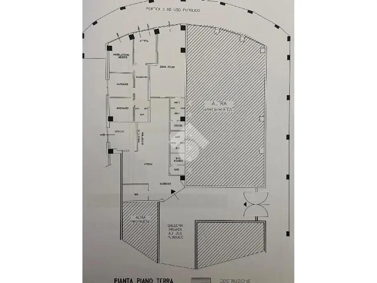 Negozio in Via Foro Boario 30, Lugo, {3} - Planimetria 1