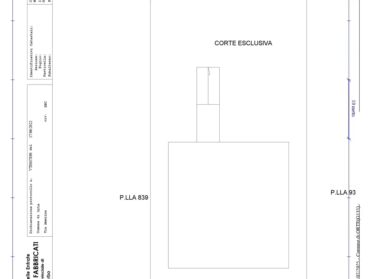 Capannone in Via Amerina, Orte, {3} - Planimetria 1