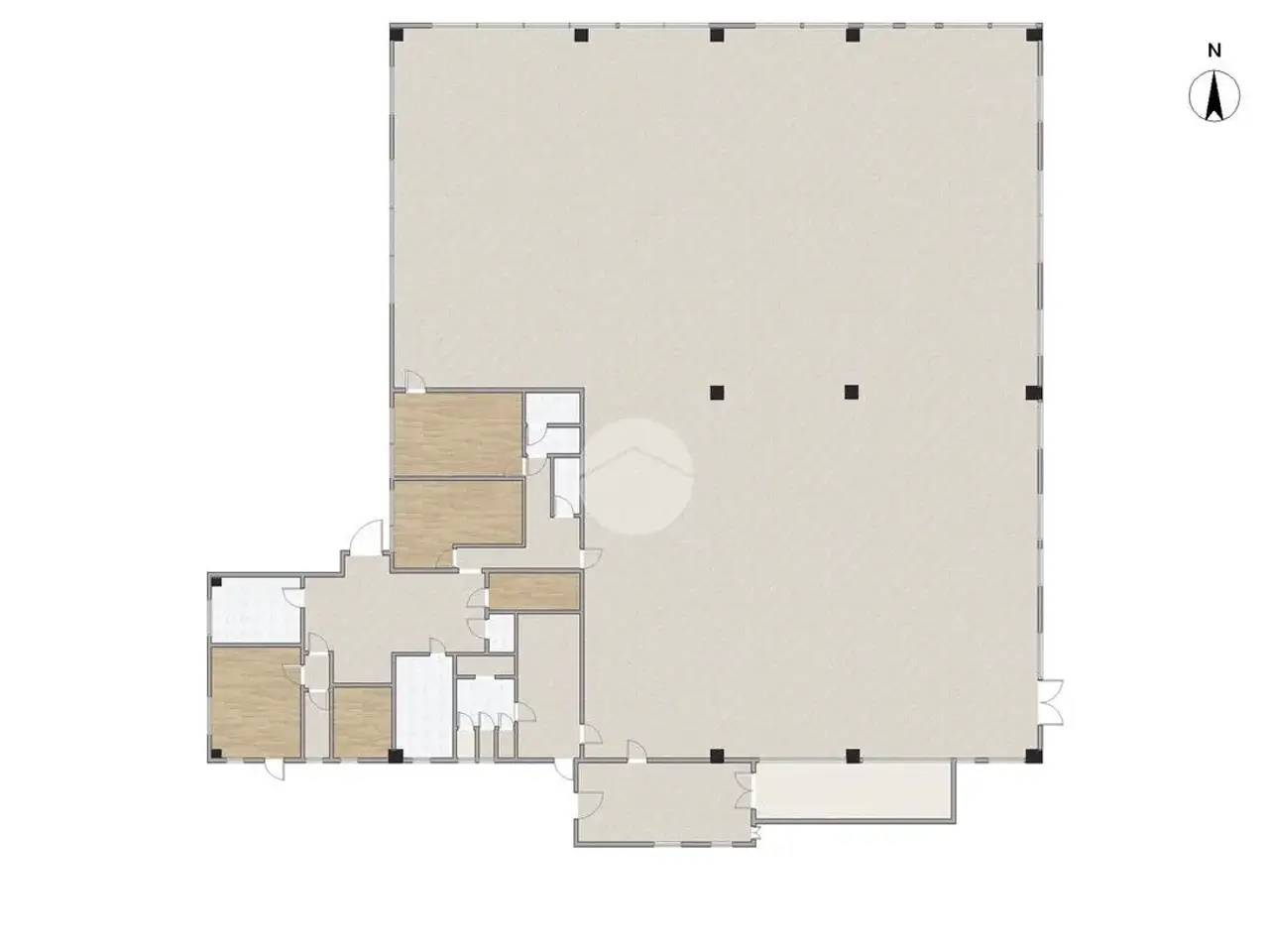 Capannone in Via Divisione Acqui 2, San Giorgio Bigarello, {3} - Planimetria 1