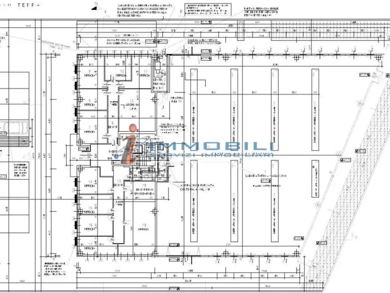 Laboratorio in Via di Vittorio G., Peschiera Borromeo, {3} - Planimetria 1