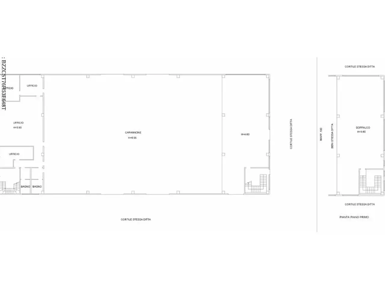 Capannone in Via dell'Artigianato, San Martino In Strada, {3} - Planimetria 1