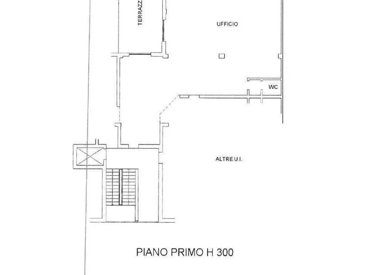 Ufficio in         Via Ferruccio Ferrari      , Reggio Emilia, {3} - Planimetria 1