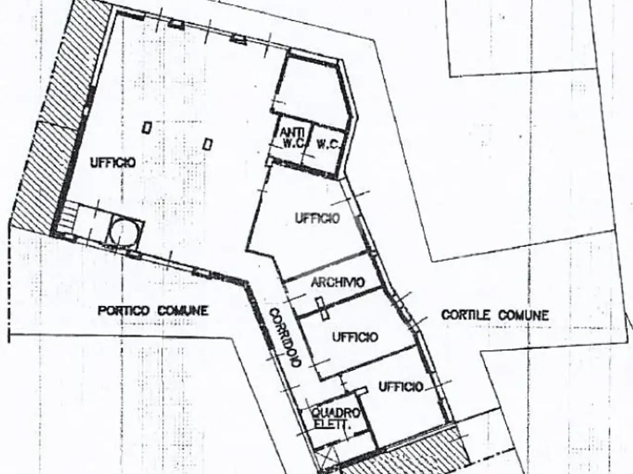 Ufficio in Piazza C. Fondulo 11, Soncino, {3} - Planimetria 1