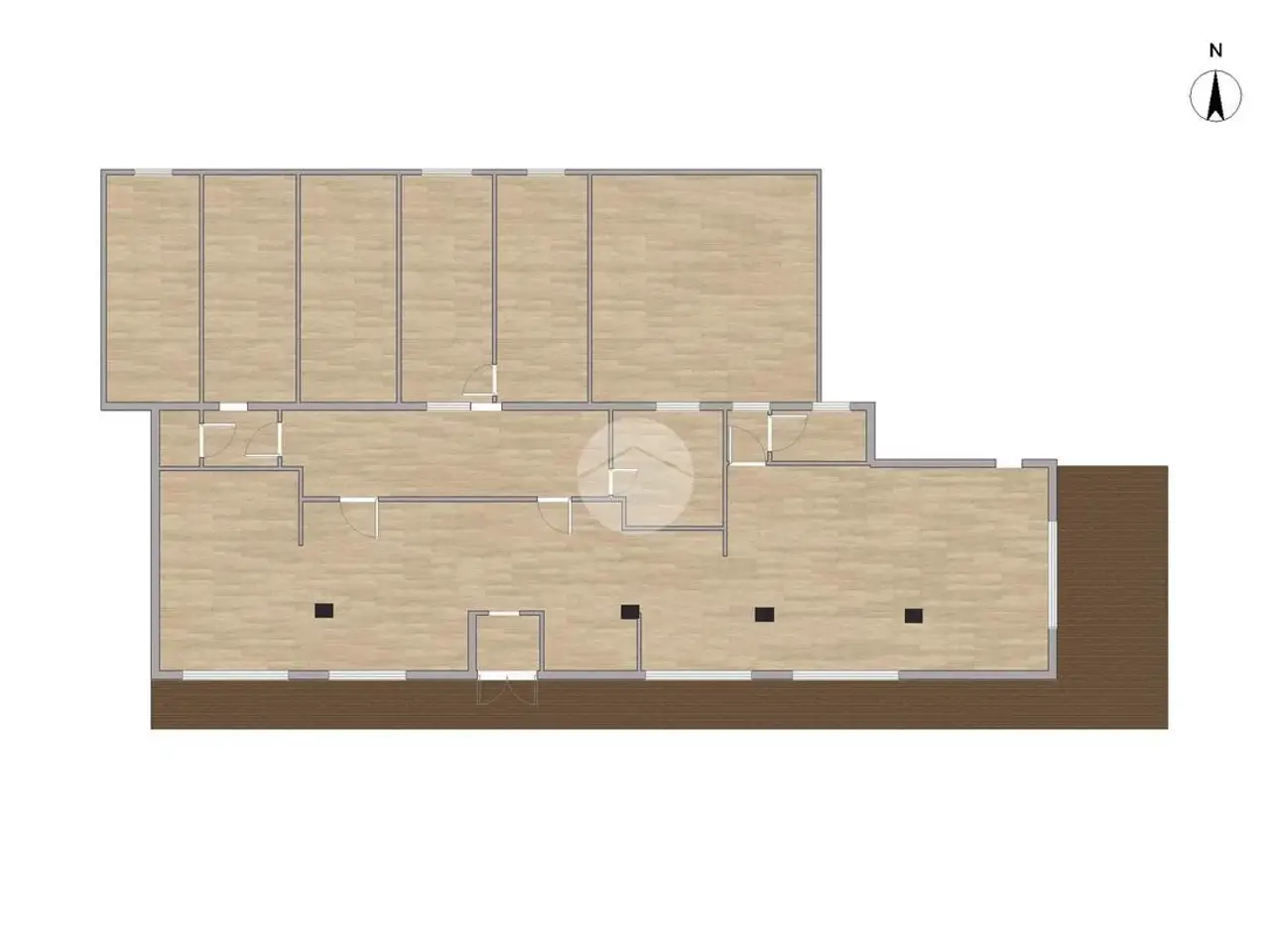 Negozio in Piazza Martiri della Liberazione, Castel Goffredo, {3} - Planimetria 1