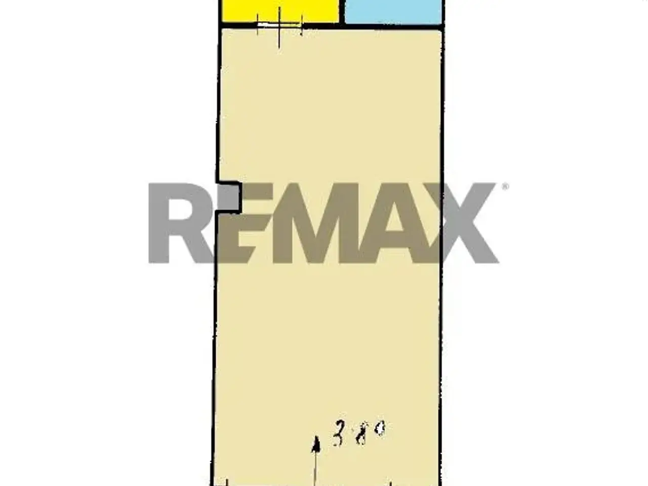 Negozio in Via Ottone Bacaredda 51, Cagliari, {3} - Planimetria 1