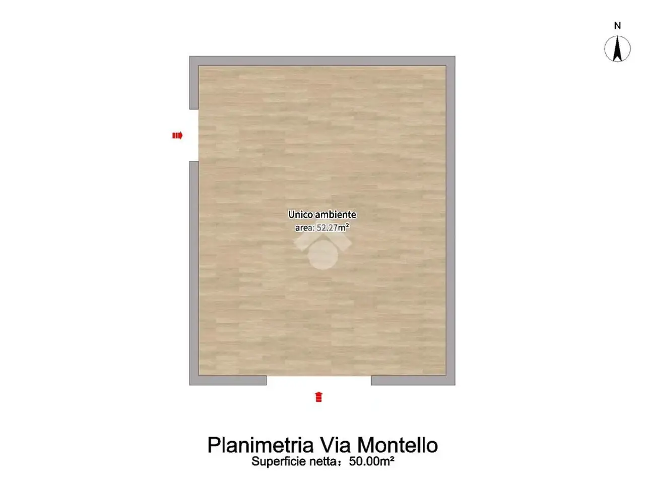 Negozio in Via Montello 45, Aprilia, {3} - Planimetria 1