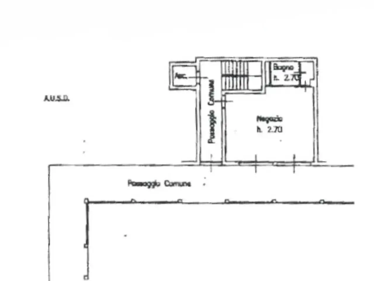 Negozio in Via XX Settembre 89, Carpenedolo, {3} - Planimetria 1