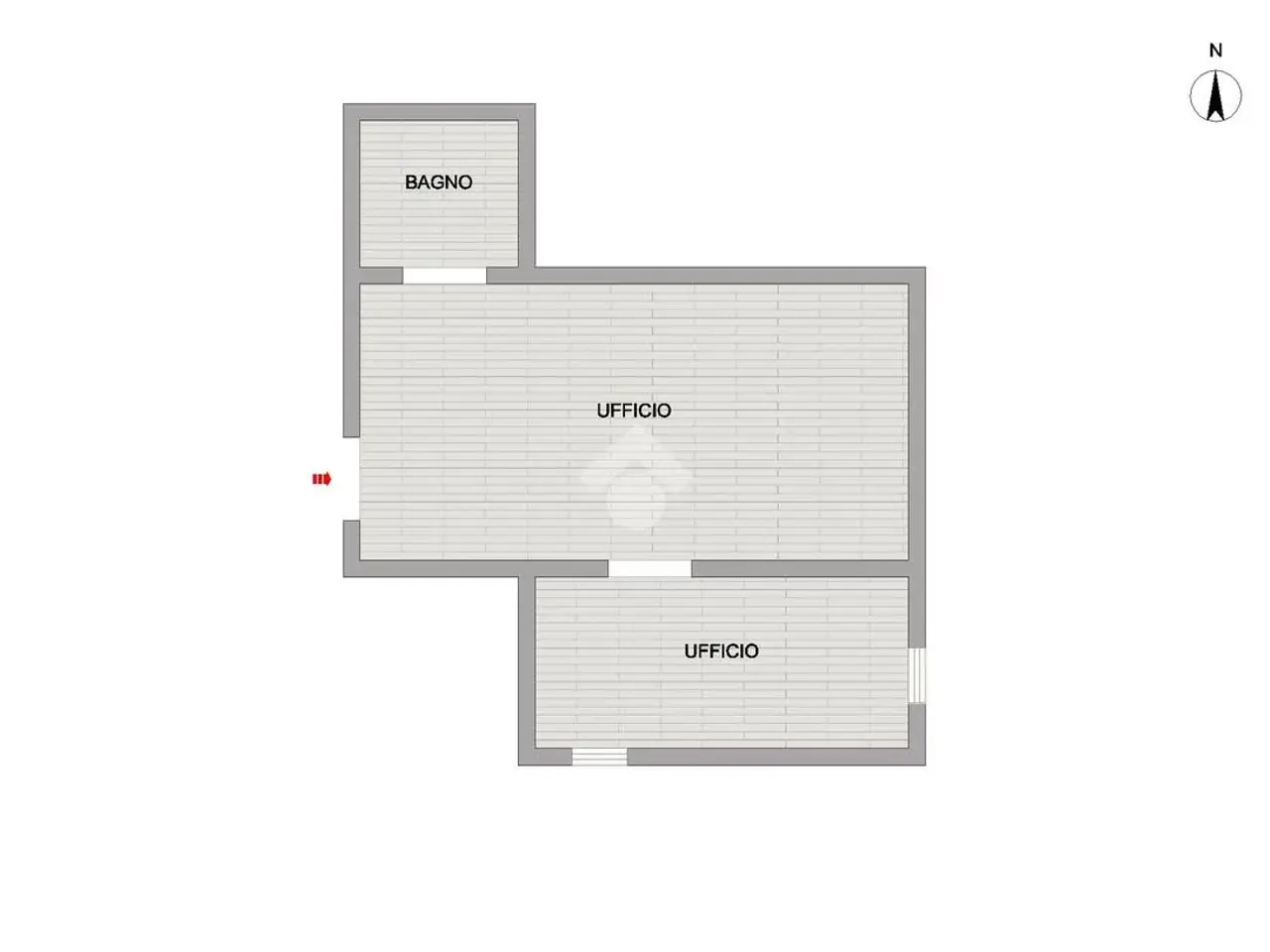 Ufficio in Via Serapide 35, Pozzuoli, {3} - Planimetria 1