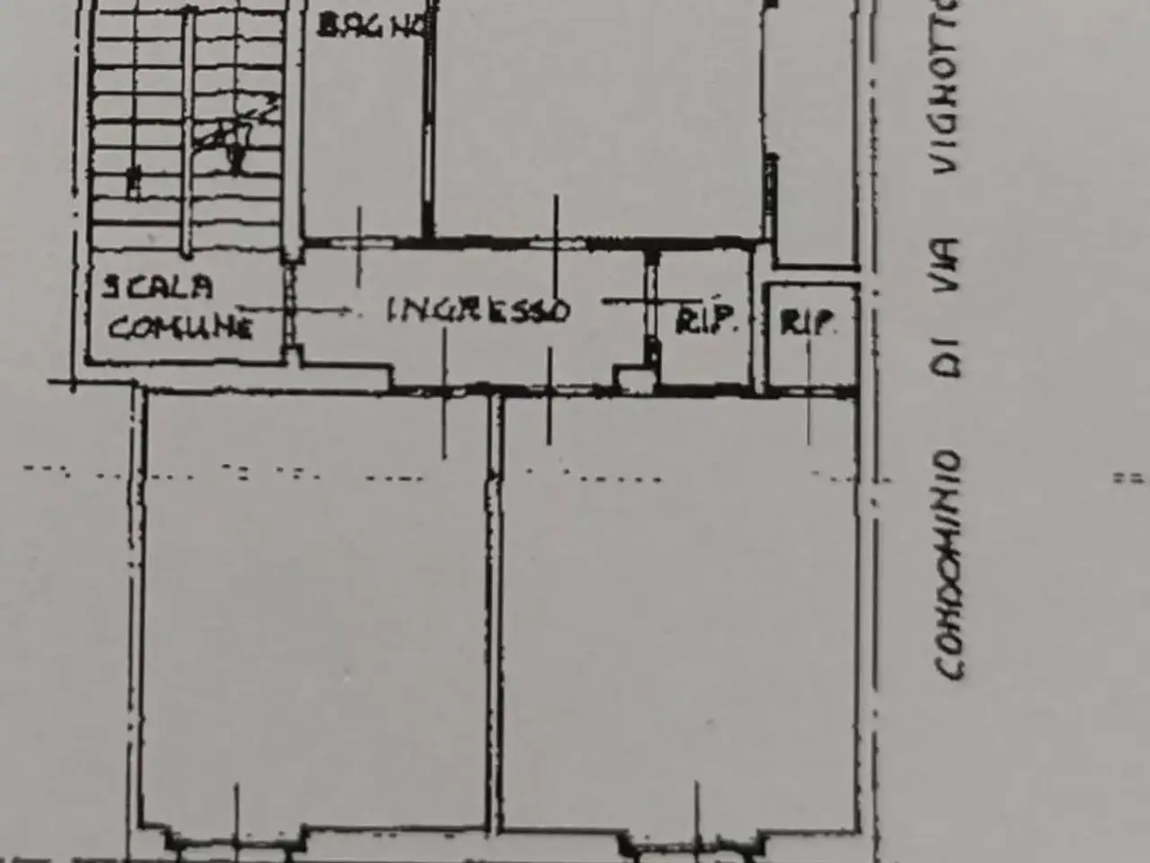 Trilocale in Via Vignotto 21, Moncalieri - Planimetria 1