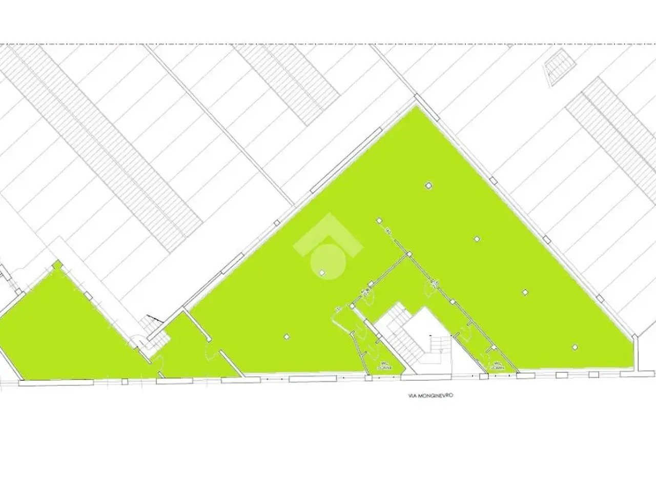 Ufficio in Via Monginevro 280, Torino, {3} - Planimetria 1