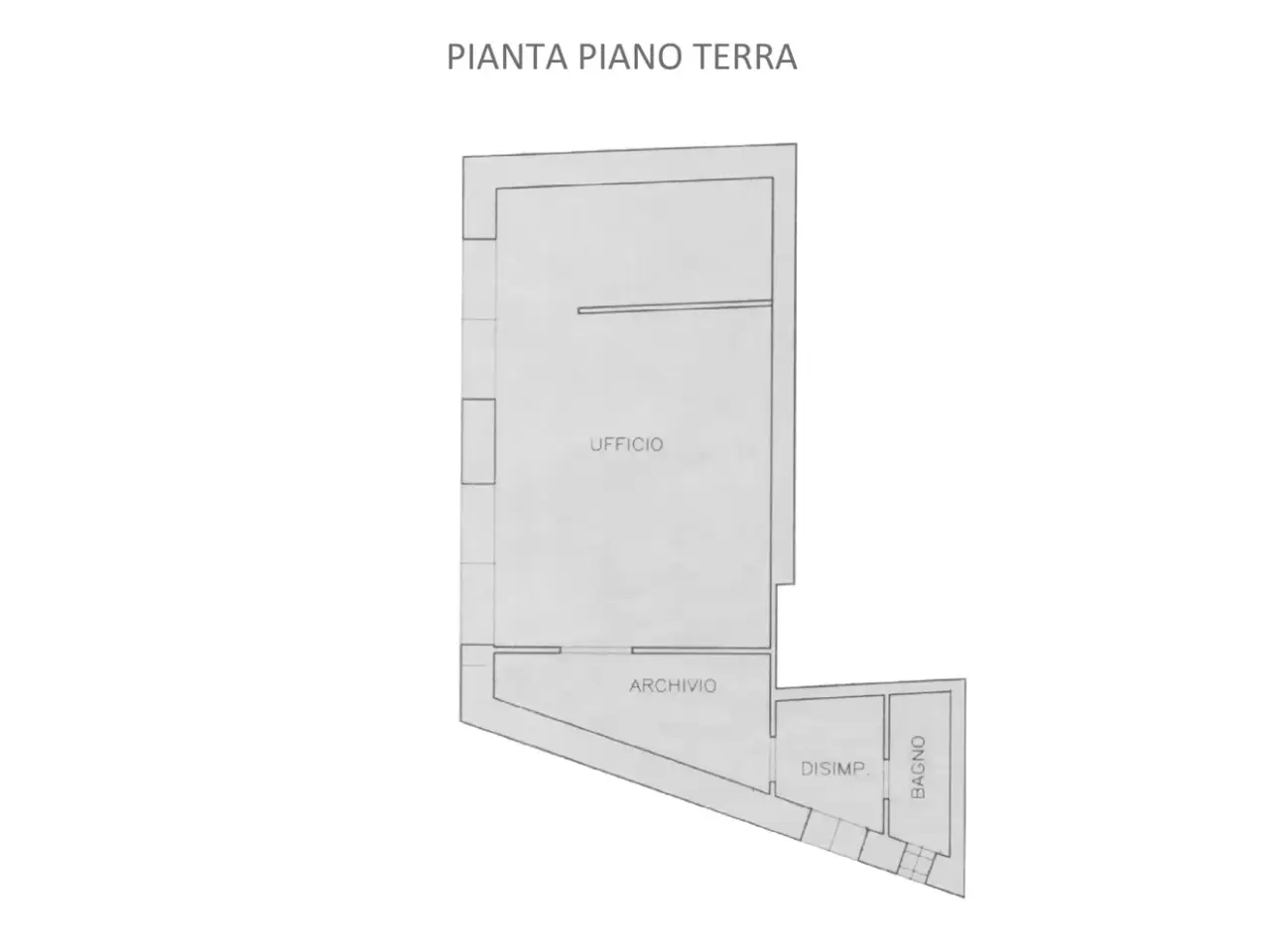 Negozio in , Sanluri, {3} - Planimetria 1