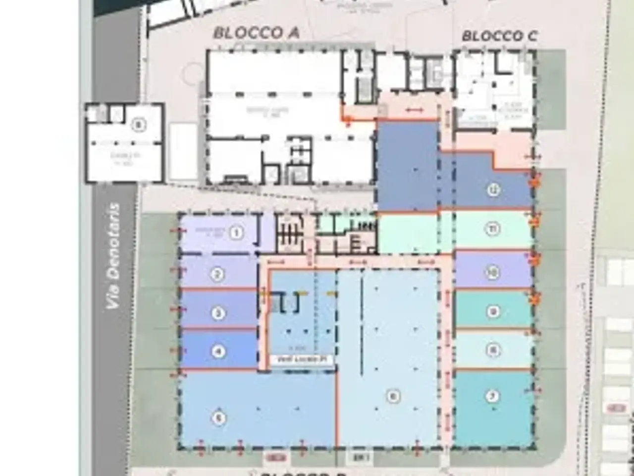 Negozio in Via Antonio Meucci 43, Milano, {3} - Planimetria 1