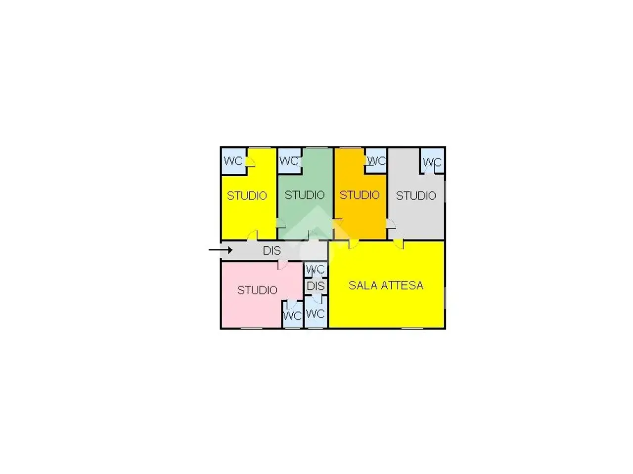 Negozio in Via Casilina Sud Km 147, San Vittore Del Lazio, {3} - Planimetria 1