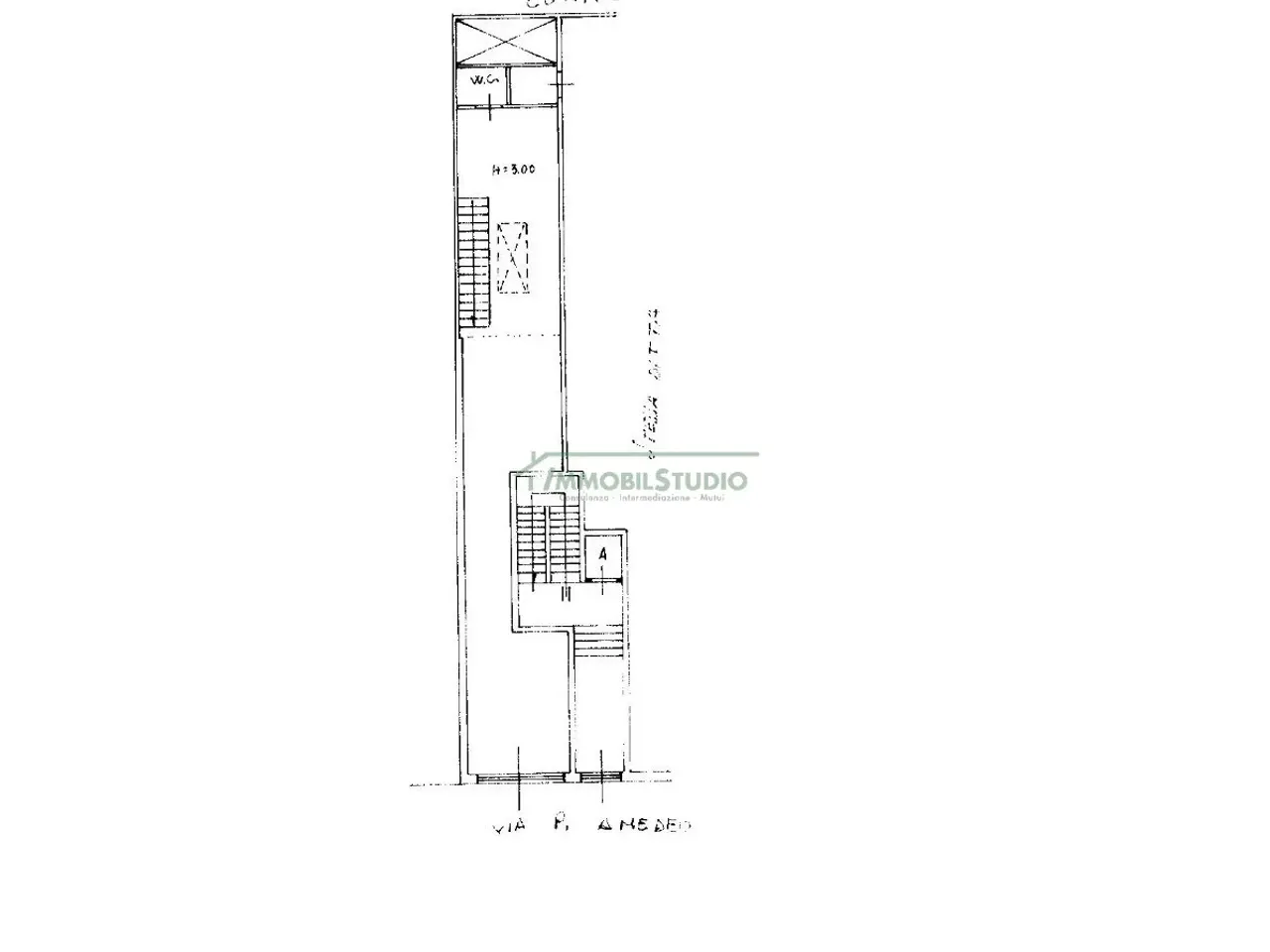 Magazzino in Via Principe Amedeo, Bari, {3} - Planimetria 1