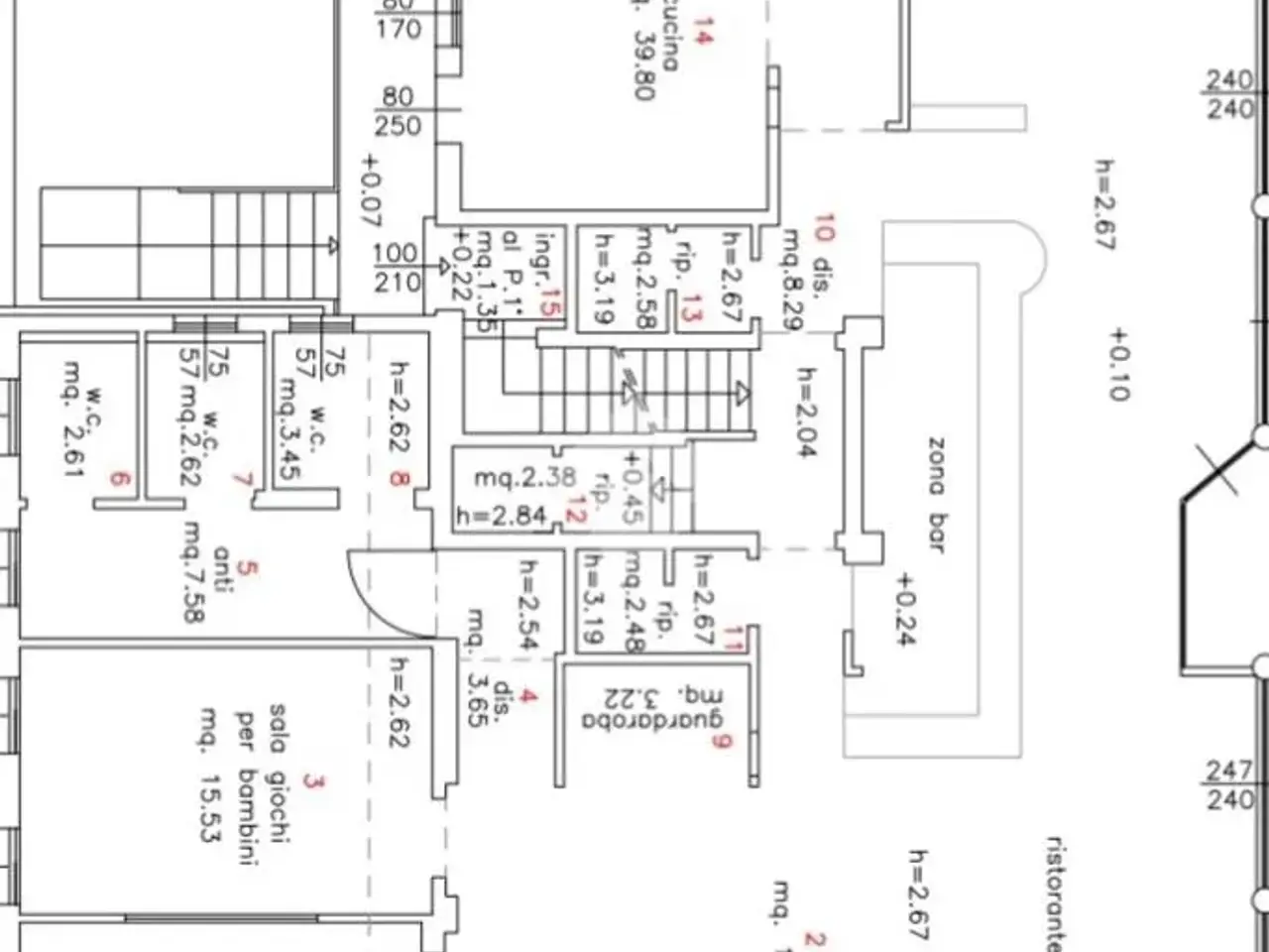 Negozio in Via Postumia Centro 164, San Biagio Di Callalta, {3} - Planimetria 1