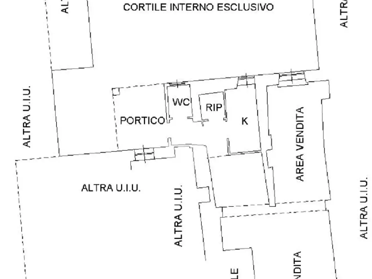 Negozio in Via Colombo 11, Cogoleto, {3} - Planimetria 1