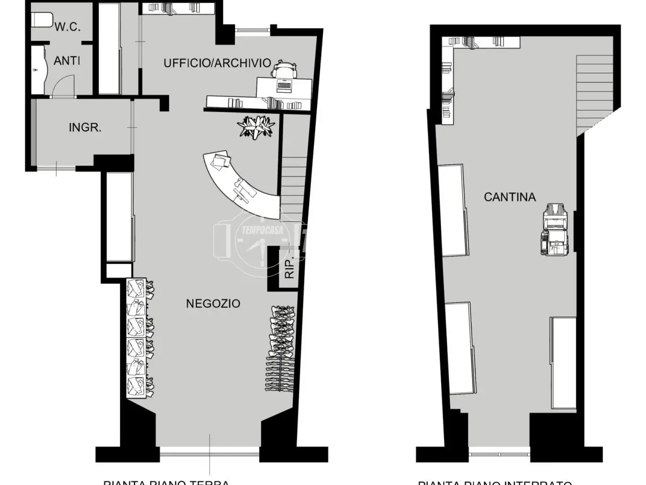 Negozio in , Sassari, {3} - Planimetria 1