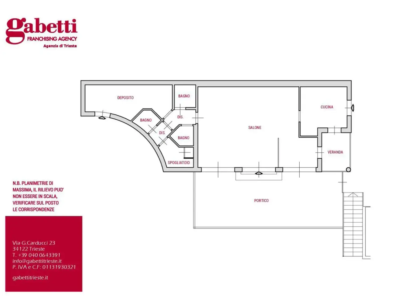 Ristorante in , Muggia, {3} - Planimetria 1