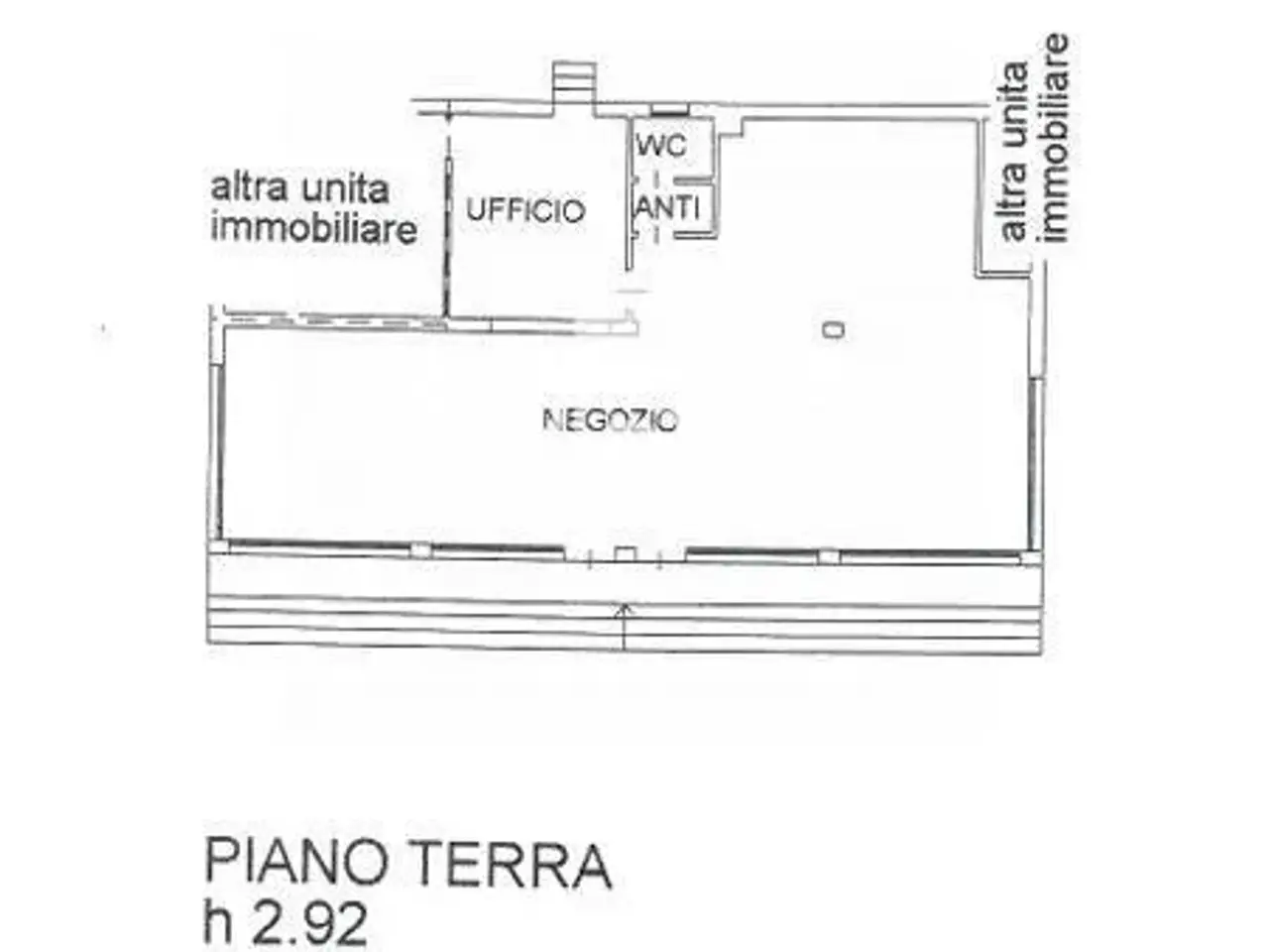 Negozio in Viale della Resistenza 8, Quarto D'Altino, {3} - Planimetria 1