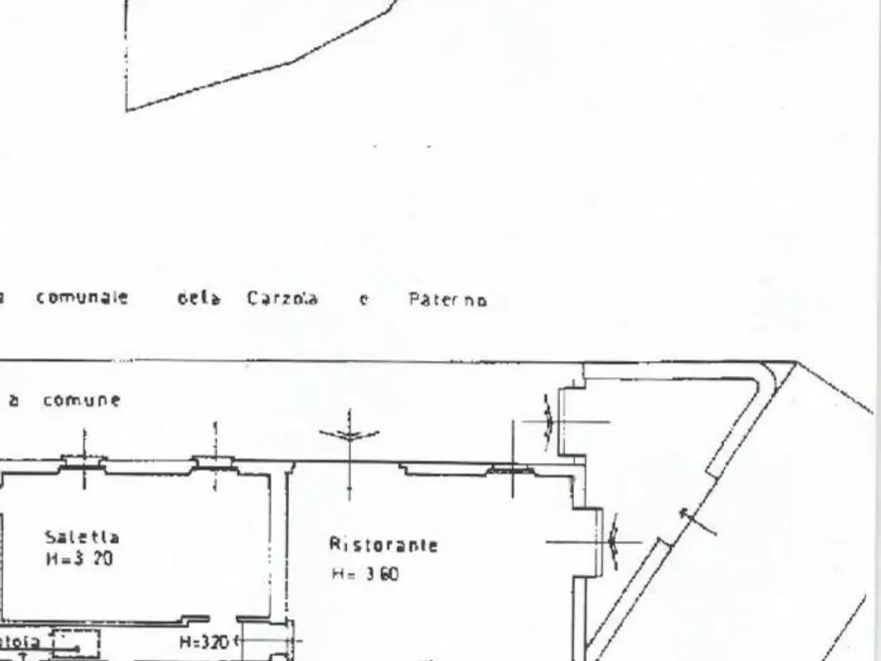 Esercizio commerciale in Via di Paterno 2383, Vaglia, {3} - Planimetria 1