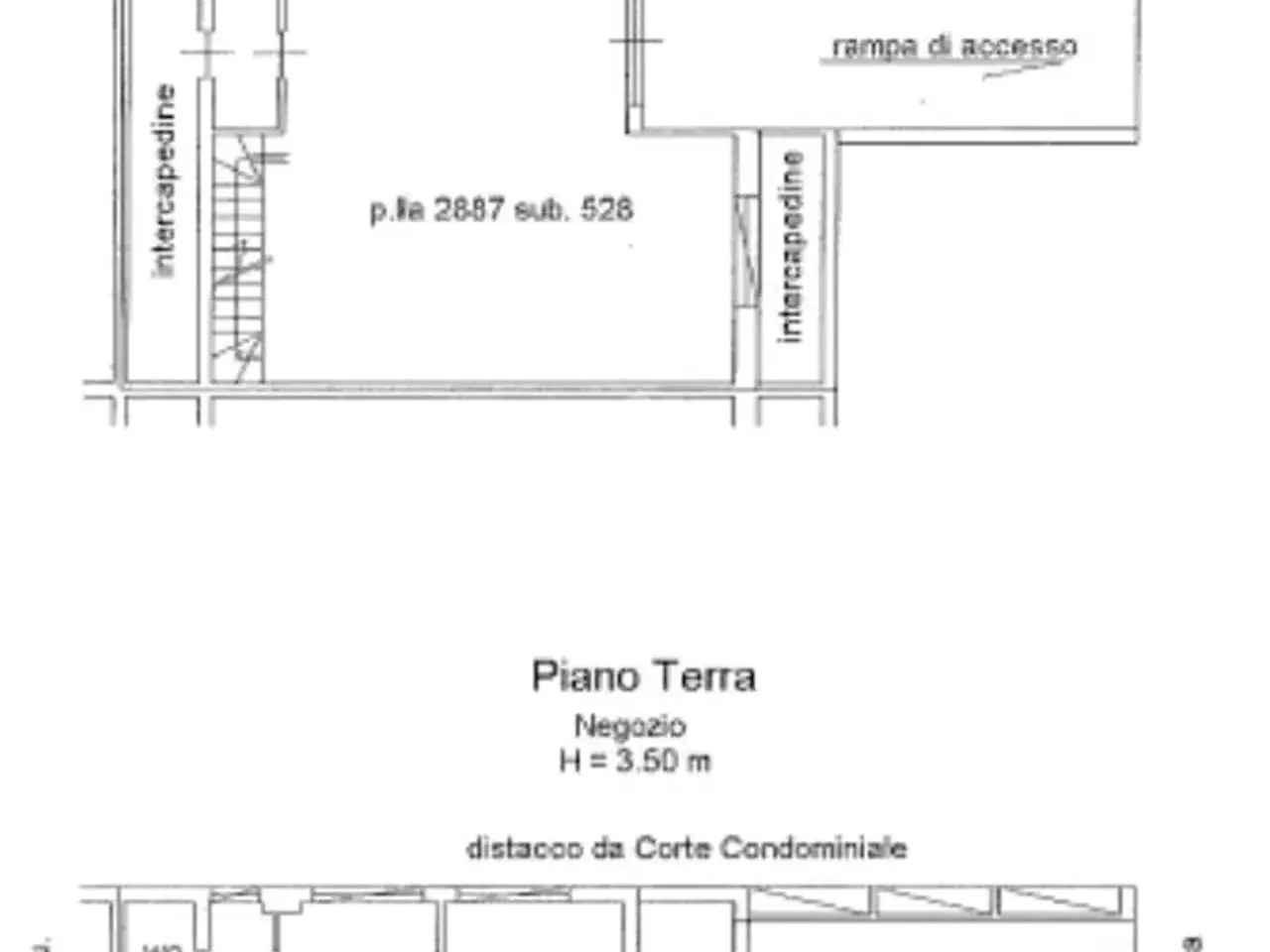 Negozio in Via Lucca 14, Ardea, {3} - Planimetria 1