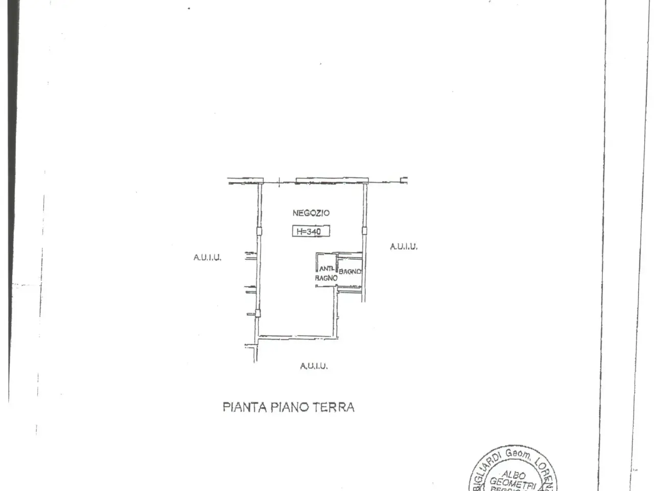Centro estetico in Via La Spezia 32, Collecchio, {3} - Planimetria 1
