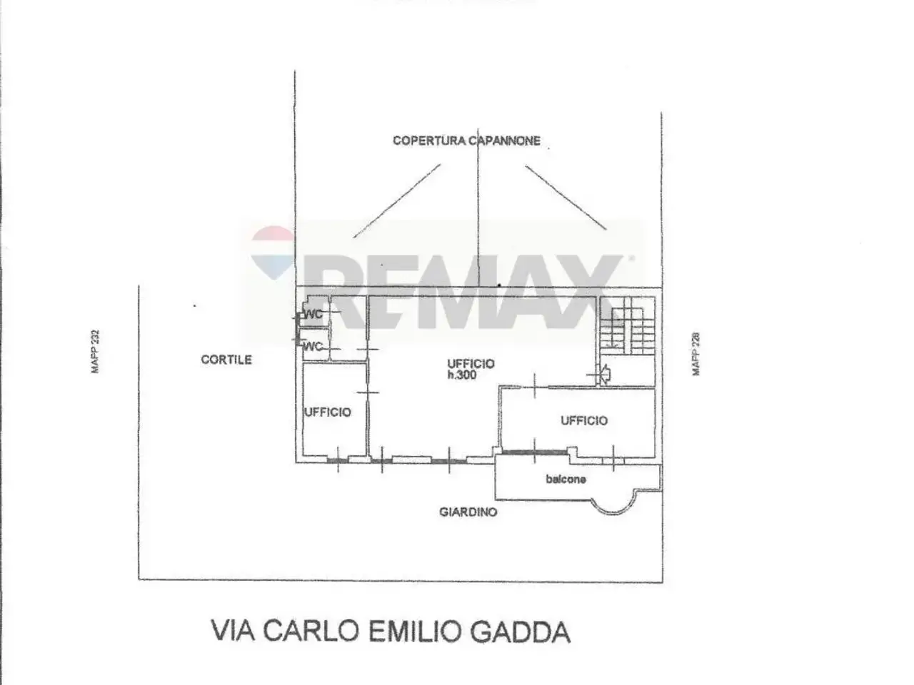 Ufficio in Via Gadda 3, San Donato Milanese, {3} - Planimetria 1