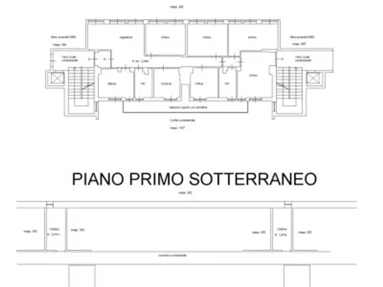 Ufficio in Corso Giovanni Giolitti 8, Cuneo, {3} - Planimetria 1