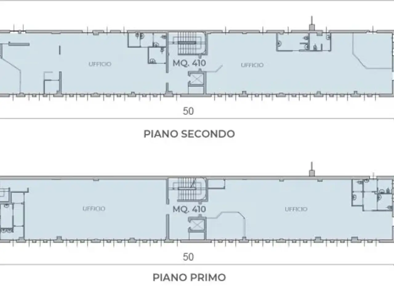 Ufficio in Via Cuneo, Segrate, {3} - Planimetria 1