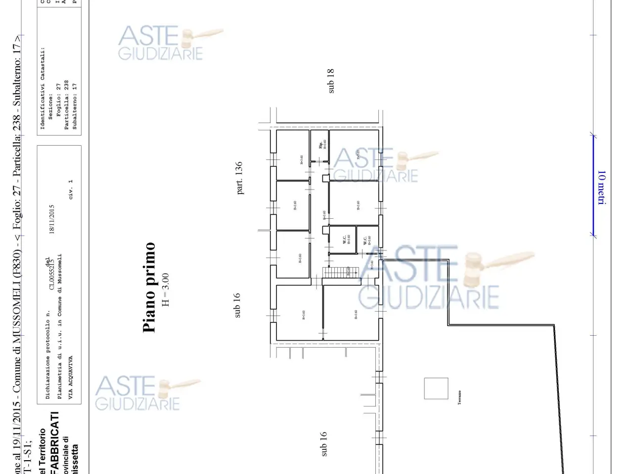 Ufficio in Via Acquaviva 1 1, Mussomeli, {3} - Planimetria 1