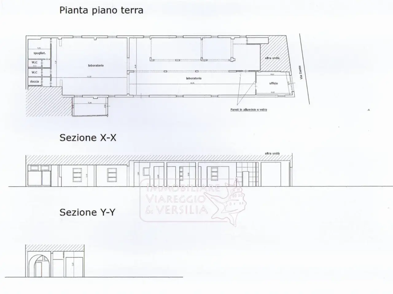Magazzino in Via Dante 128, Fucecchio, {3} - Planimetria 1