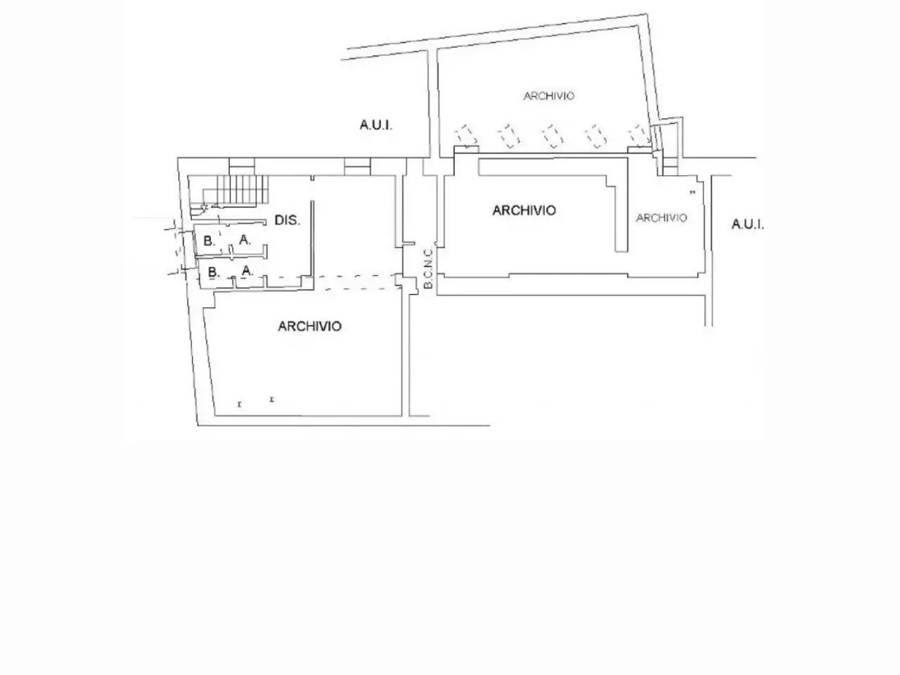 Ufficio in Via Giovanni Amendola, N. 11, Bologna, {3} - Planimetria 1