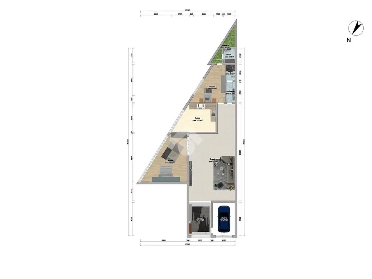Laboratorio in Via Giuseppe di Vittorio 1, Vaiano, {3} - Planimetria 1